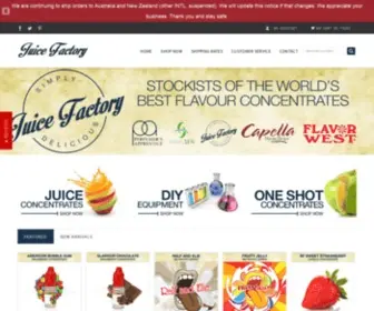 Juicefactory.com.au(Juice Factory) Screenshot