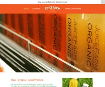 Juicefarmcoldpressed.com(JuiceFarm) Screenshot