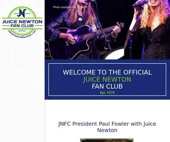 Juicenewtonfanclub.com(Fan Club San Diego) Screenshot