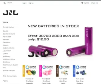 Juicenjunk.com(Juice N Junk) Screenshot