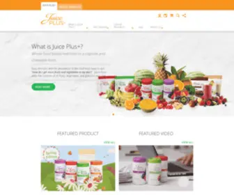 Juiceplus.com.au(Fruit and Vegetable Nutrition for a Healthy Diet) Screenshot