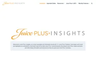 Juiceplusinsights.com(juiceplusinsights) Screenshot