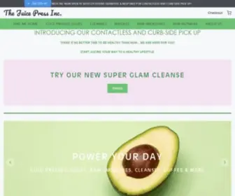 Juicepressinc.com(The Juice Press Inc) Screenshot