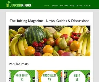 Juicerkings.com(Juicer Kings is Now a Part of House Grail) Screenshot