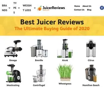 Juicerreviewsdirect.com(Best Juicer ReviewsTop 7 Rated Juice Machines) Screenshot