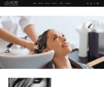 Juicesalondubai.com(Juice salon & spa) Screenshot