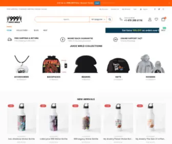 Juicewrldmerch.net(Juice Wrld Merch Shop) Screenshot