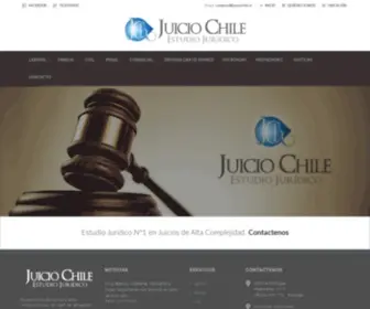 Juiciochile.cl(Juicio Chile) Screenshot