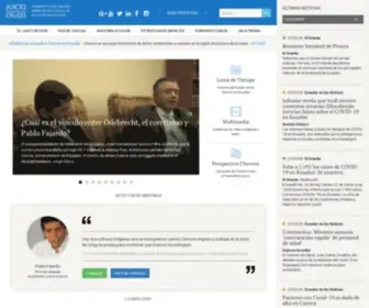 Juiciocrudo.com(Juicio Crudo. Introducción al caso fraudulento contra Chevron en Ecuador) Screenshot