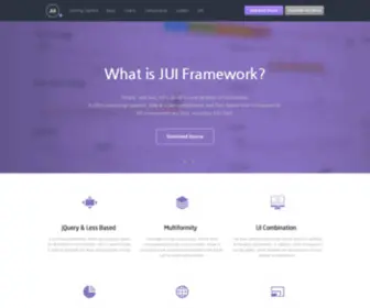 Jui.io(JUI Framework) Screenshot