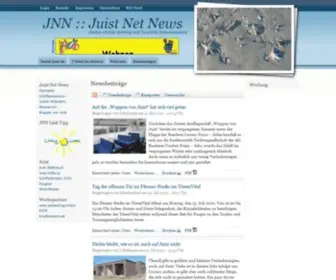 Juistnews.de(Töwerland) Screenshot