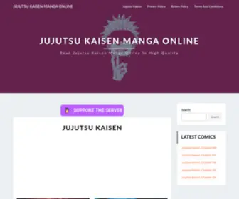 JujManga.com(Jujutsu Kaisen Manga Online English Version High Quality) Screenshot
