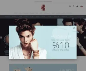 Jujumood.com(Rebellious & Graceful Choice of Jewelry) Screenshot