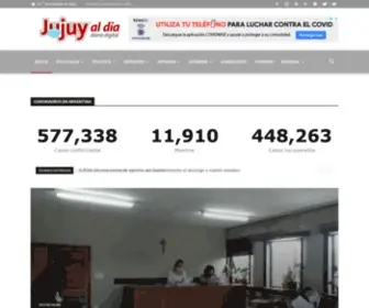 Jujuyaldia.com.ar(Jujuy al día®) Screenshot