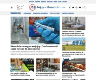 Jujuyalmomento.com(Jujuy Al Momento) Screenshot