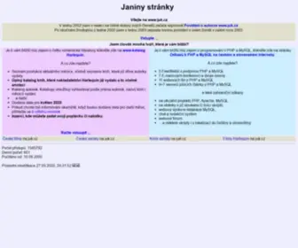 Juk.cz(Janiny stránky) Screenshot