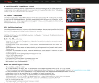Jukeanator.com(JukeANator Digital Jukebox Software) Screenshot