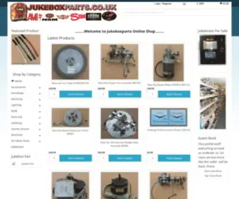 Jukeboxparts.co.uk(Jukeboxparts for the jukebox enthusiast) Screenshot