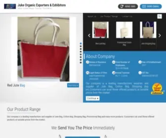 Jukeorganic.co.in(Juke Organic Exporters & Exhibitors) Screenshot