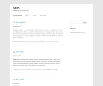 Julda.cz(Praktické informace všeho druhu) Screenshot