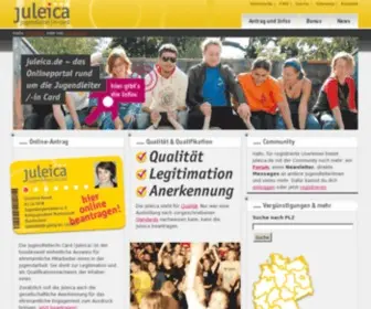 Juleica.de(Die Online) Screenshot