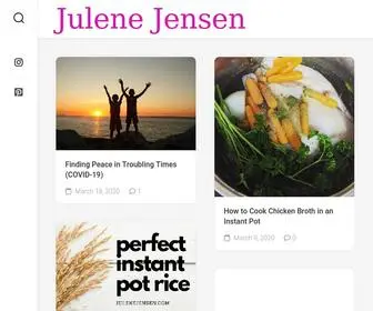 Julenejensen.com(Julene Jensen) Screenshot