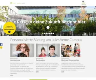 Jules-Verne-Campus.de(Personalisierte Bildung am Jules Verne Campus) Screenshot