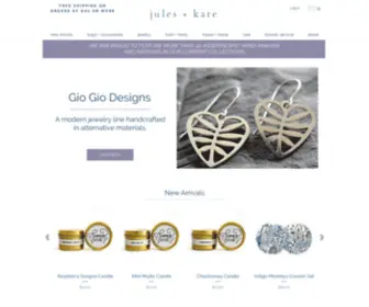 Julesandkate.com(Women's accessories) Screenshot