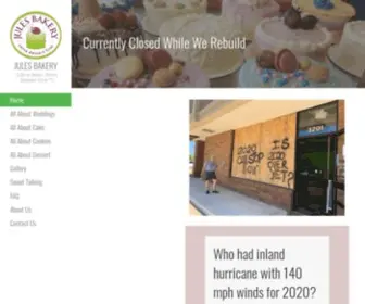 Julesbakery.com(Jules Bakery) Screenshot