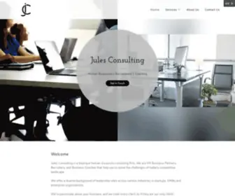 Julesconsulting.com(Jules Consulting) Screenshot