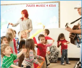 Julesmusic.com(JULES Music 4 Kids) Screenshot