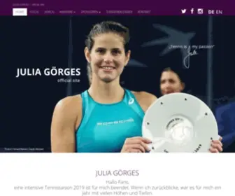 Julia-Goerges.com(Julia Goerges) Screenshot