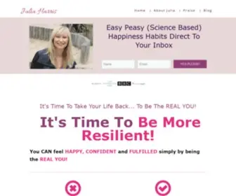 Julia-Harris.com(Julia Harris Coaching) Screenshot