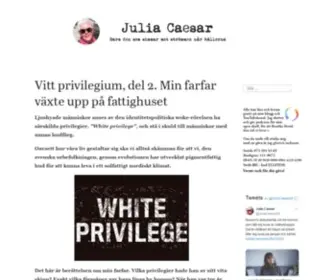 Juliacaesar.blog(Julia Caesar) Screenshot