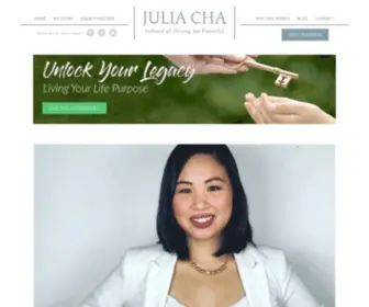 Juliacha.com(High Performance Success Coach) Screenshot