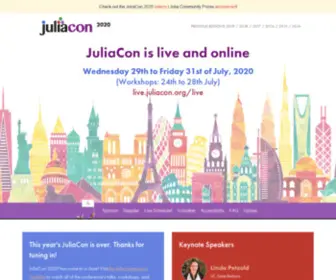 Juliacon.org(Juliacon) Screenshot