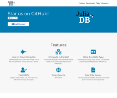 Juliadb.org(Juliadb) Screenshot
