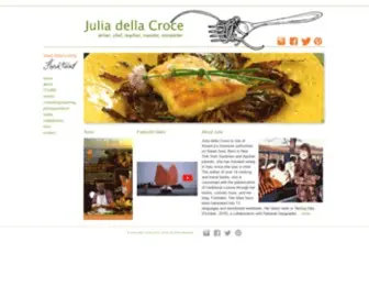 Juliadellacroce.com(Julia della Croce) Screenshot
