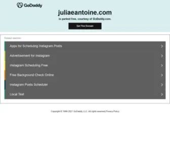 Juliaeantoine.com(Ju Ephraime) Screenshot