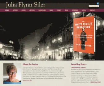 Juliaflynnsiler.com(Julia Flynn Siler) Screenshot