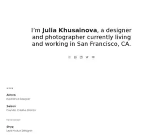 Juliakhusainova.com(Productivity Czar) Screenshot