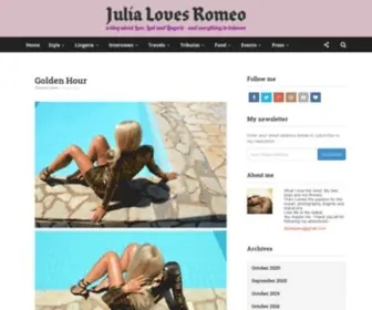 Julialovesromeo.com(Julia Loves Romeo) Screenshot