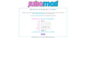 Juliamail.com(Inscrivez-vous vite pour recevoir nos Offres) Screenshot