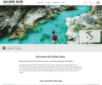 Julian-ALPS.com(Julian alps) Screenshot
