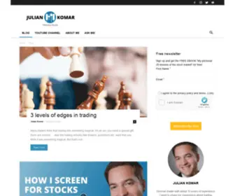 Julian-Komar.de(Trading Blog) Screenshot