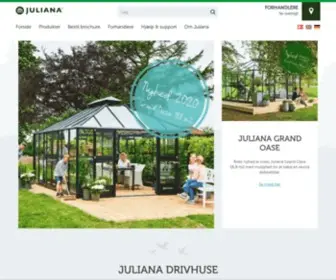 Juliana.com(Juliana Drivhuse) Screenshot