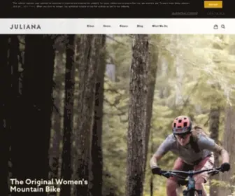 Julianabicycles.com(Juliana Bicycles) Screenshot