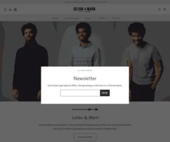 Julianandmark.com(Julian &amp; Mark) Screenshot