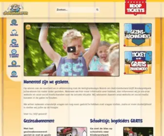 Julianatoren.nl(Een dagje uit met kinderen t/m 10 jaar naar Kinderpretpark Julianatoren) Screenshot