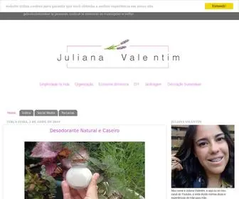 Julianavalentim.com(Juliana Valentim) Screenshot